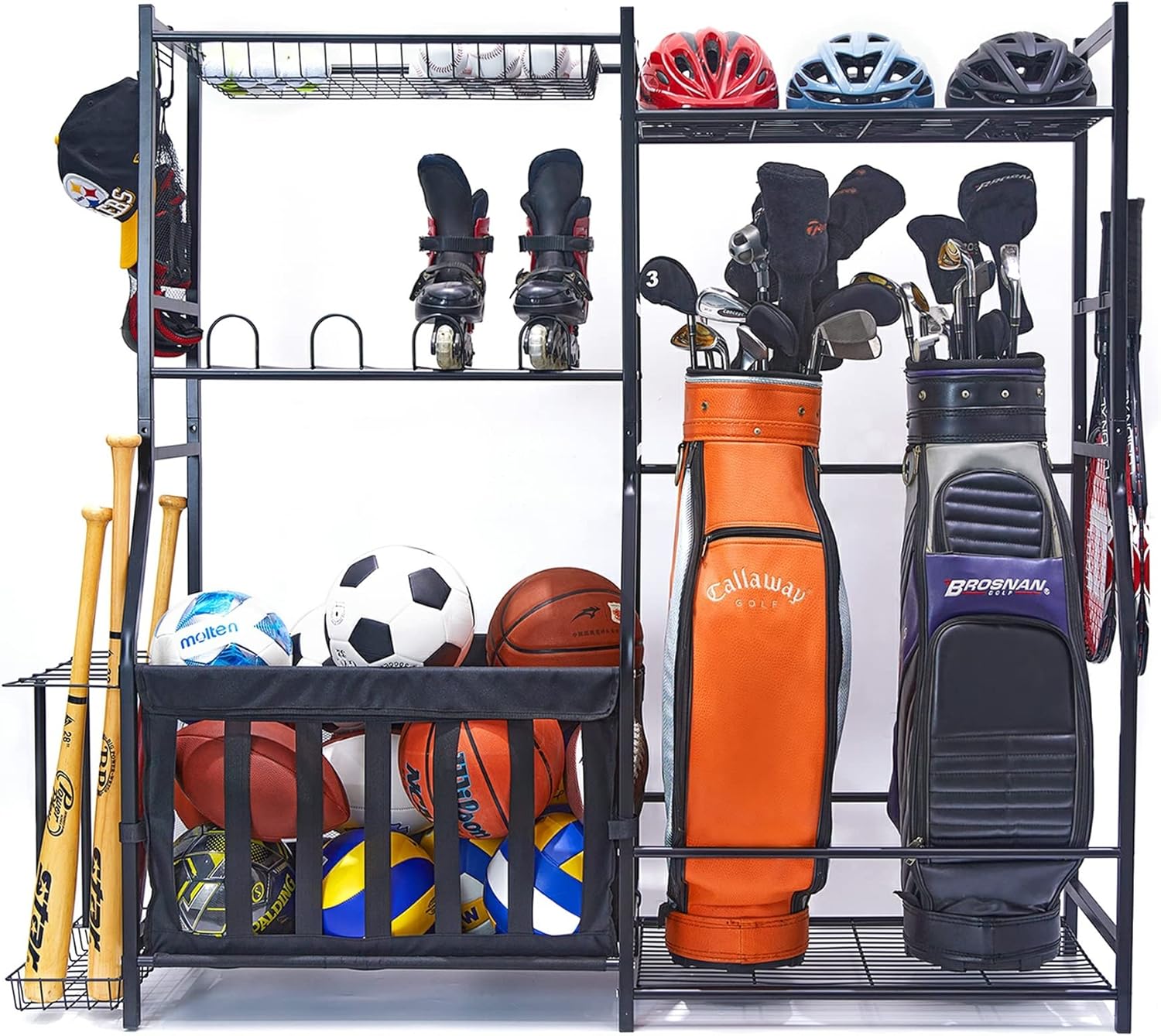 Golf Equipment Garage Storage - Стеллаж для хранения спортивного инвентаря в