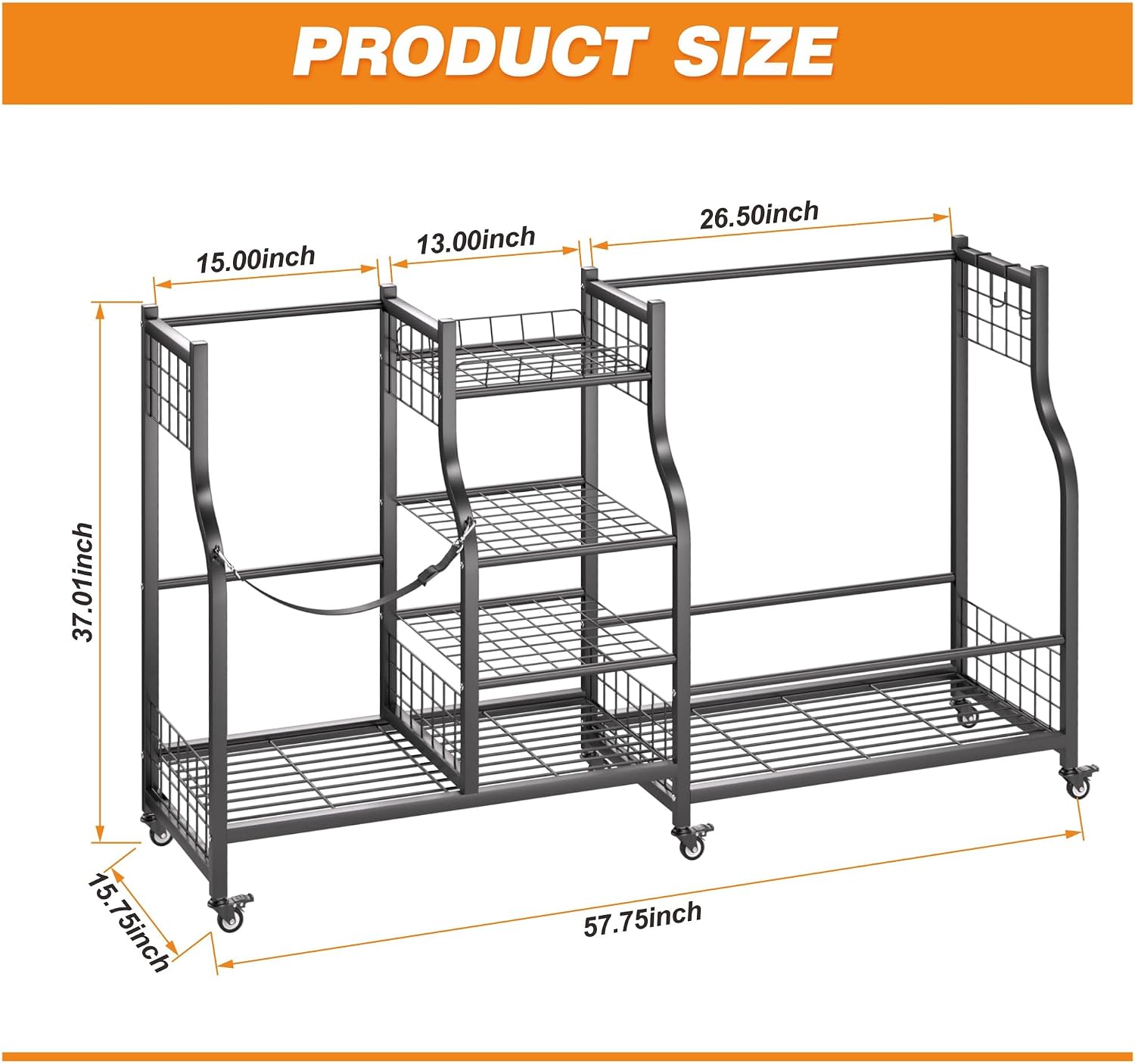 Органайзер для хранения гольф- – обзор и цена Golf Equipment Garage Storage