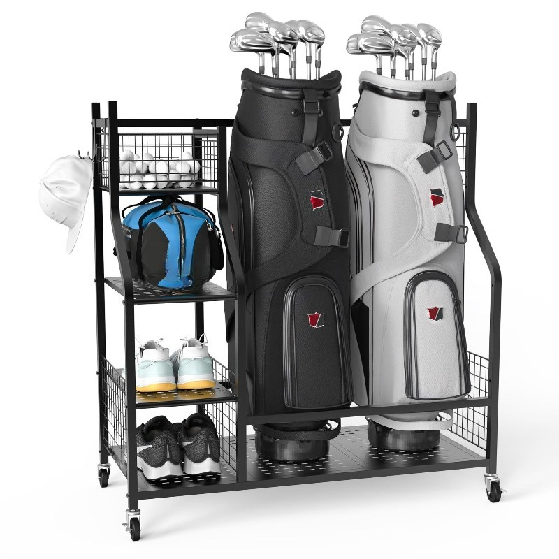 Стойка для хранения гольф-сумо – обзор и цена Golf Equipment Garage Storage